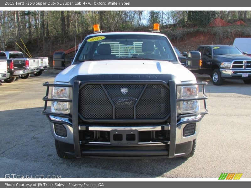 Oxford White / Steel 2015 Ford F250 Super Duty XL Super Cab 4x4