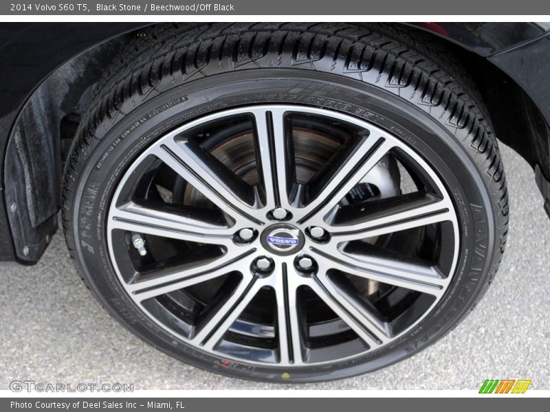 Black Stone / Beechwood/Off Black 2014 Volvo S60 T5