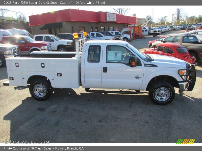 Oxford White / Steel 2015 Ford F250 Super Duty XL Super Cab 4x4