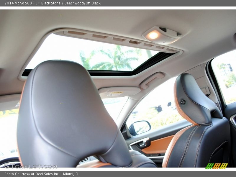 Black Stone / Beechwood/Off Black 2014 Volvo S60 T5