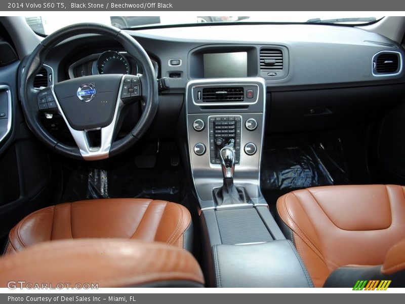 Black Stone / Beechwood/Off Black 2014 Volvo S60 T5