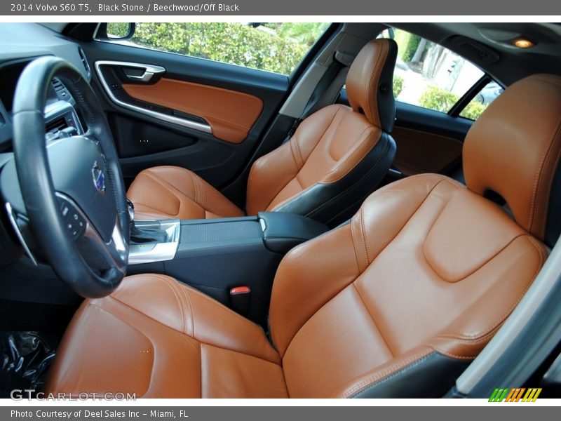 Black Stone / Beechwood/Off Black 2014 Volvo S60 T5