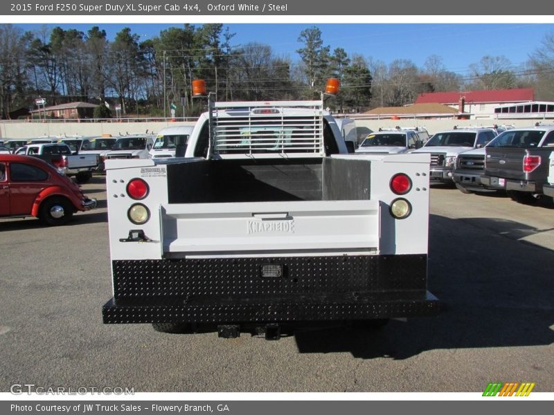 Oxford White / Steel 2015 Ford F250 Super Duty XL Super Cab 4x4