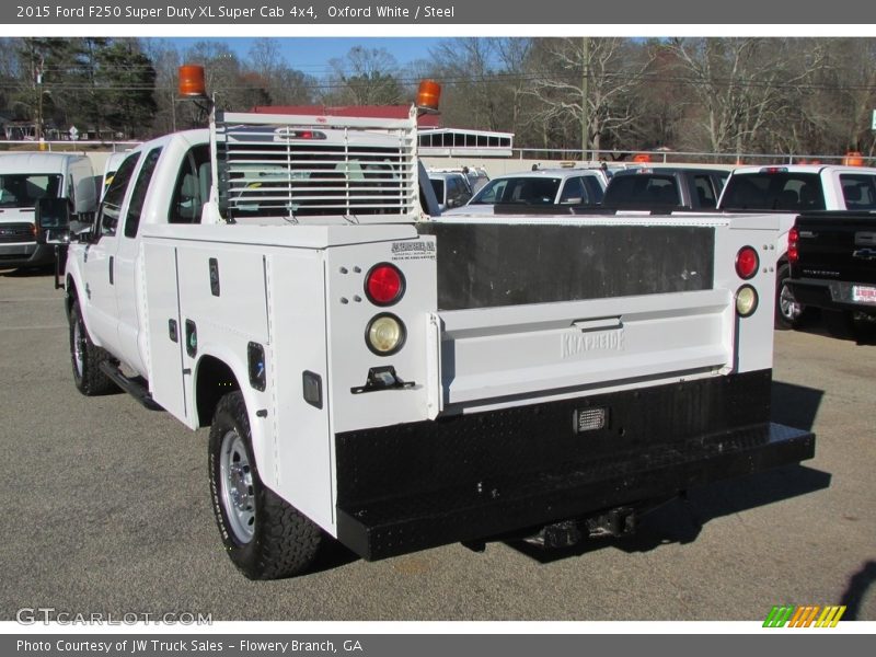 Oxford White / Steel 2015 Ford F250 Super Duty XL Super Cab 4x4