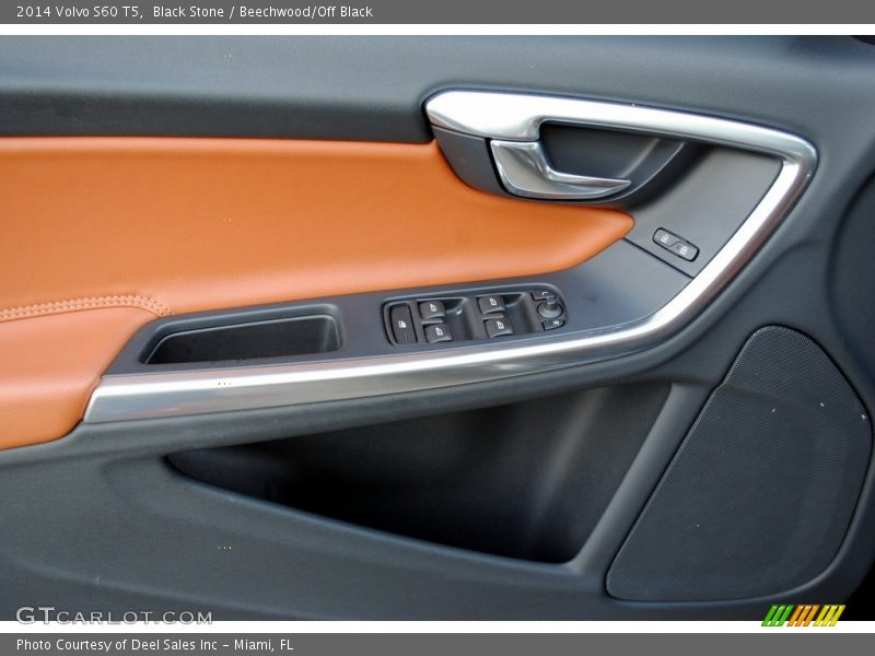 Black Stone / Beechwood/Off Black 2014 Volvo S60 T5