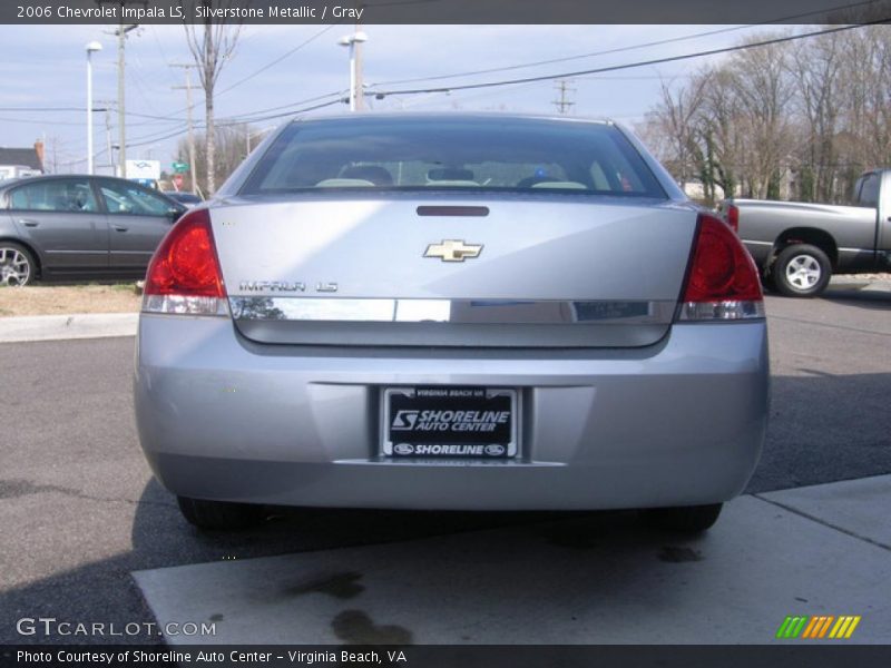 Silverstone Metallic / Gray 2006 Chevrolet Impala LS