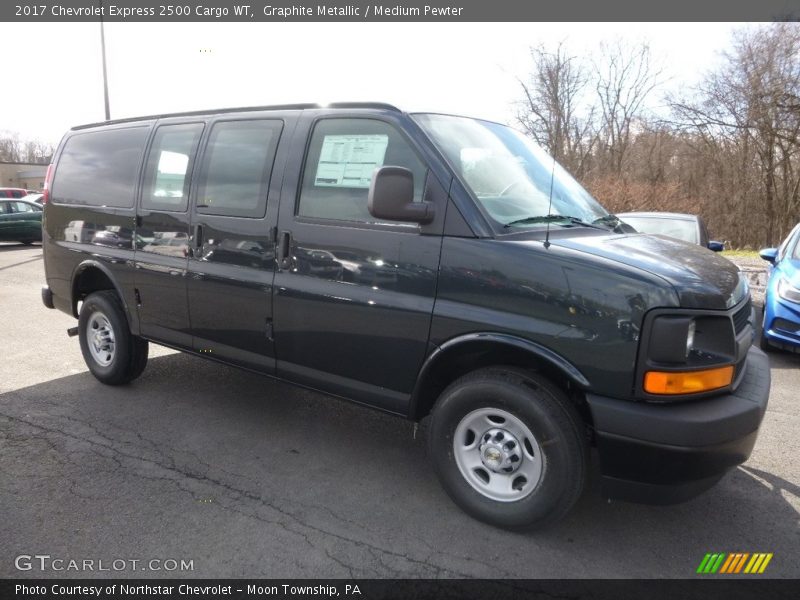 Graphite Metallic / Medium Pewter 2017 Chevrolet Express 2500 Cargo WT