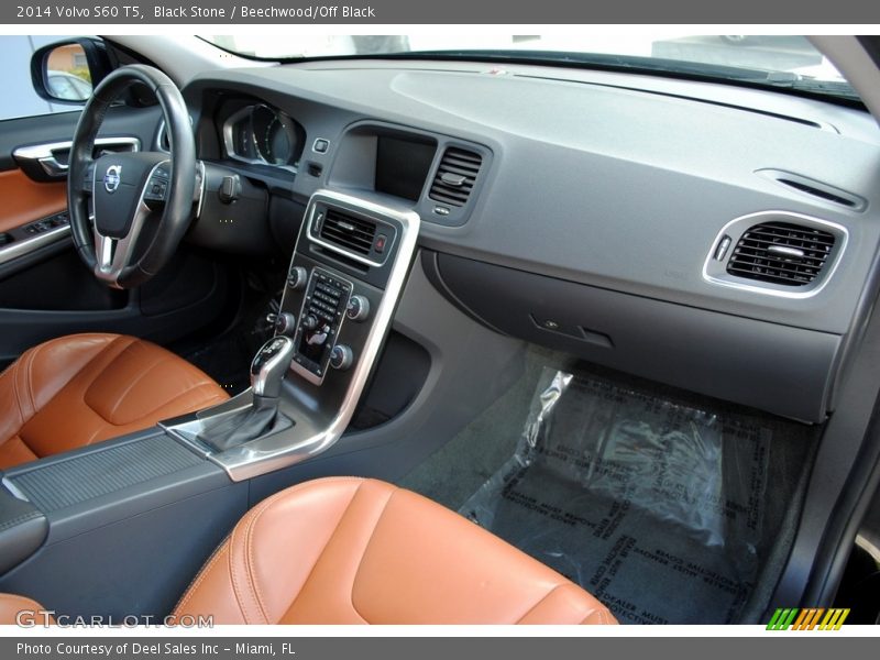 Black Stone / Beechwood/Off Black 2014 Volvo S60 T5