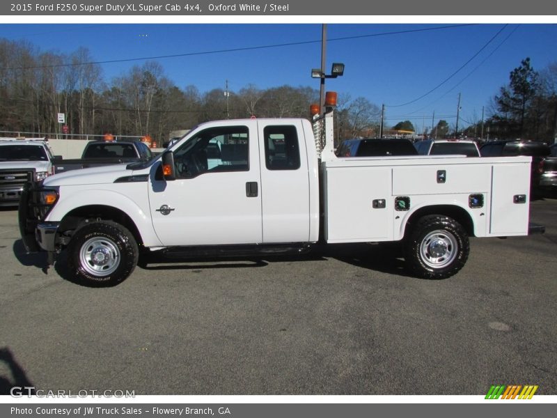 Oxford White / Steel 2015 Ford F250 Super Duty XL Super Cab 4x4