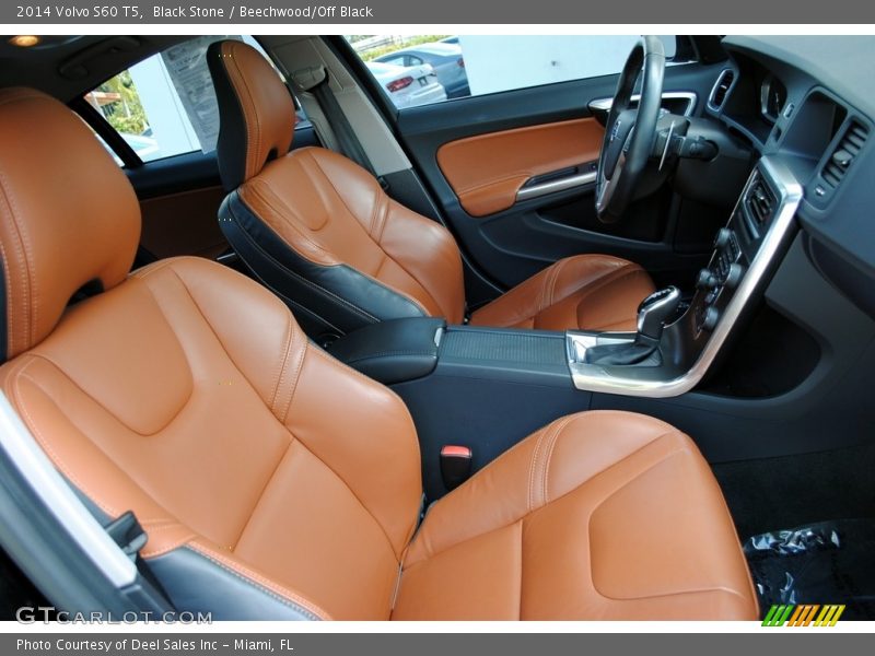 Black Stone / Beechwood/Off Black 2014 Volvo S60 T5