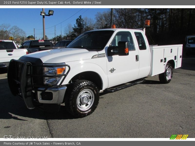 Oxford White / Steel 2015 Ford F250 Super Duty XL Super Cab 4x4