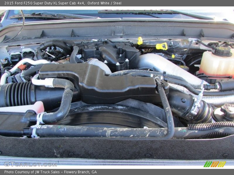 Oxford White / Steel 2015 Ford F250 Super Duty XL Super Cab 4x4