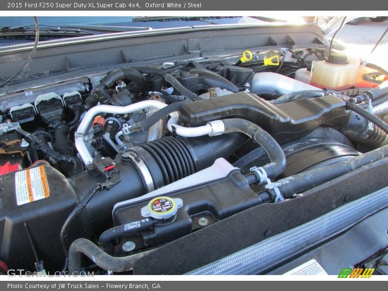 Oxford White / Steel 2015 Ford F250 Super Duty XL Super Cab 4x4