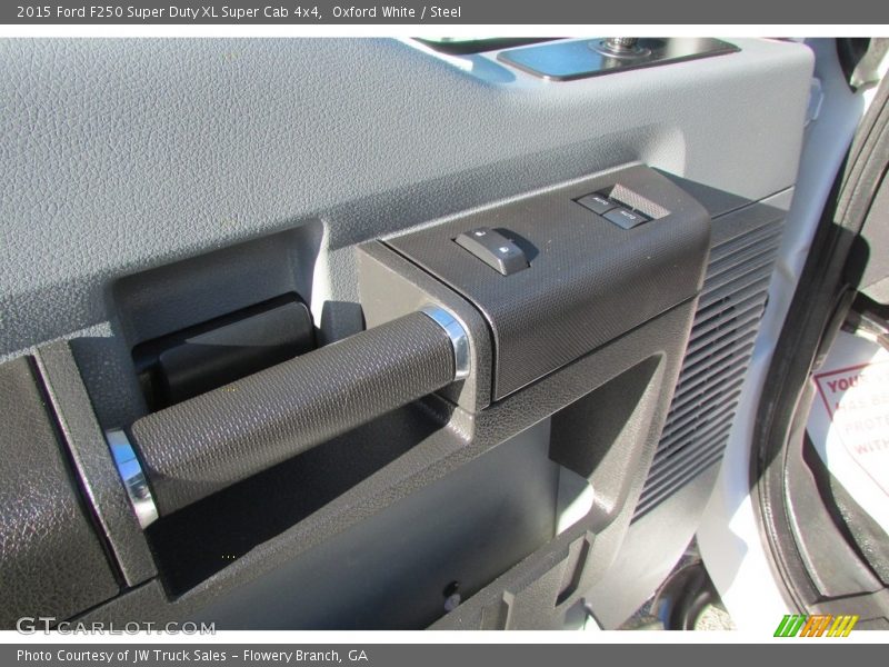 Oxford White / Steel 2015 Ford F250 Super Duty XL Super Cab 4x4