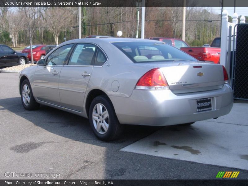 Silverstone Metallic / Gray 2006 Chevrolet Impala LS