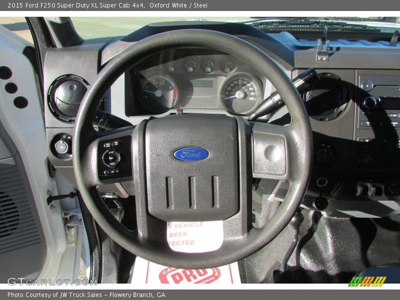 Oxford White / Steel 2015 Ford F250 Super Duty XL Super Cab 4x4