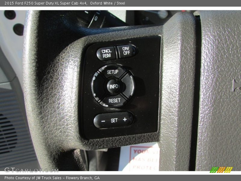 Oxford White / Steel 2015 Ford F250 Super Duty XL Super Cab 4x4