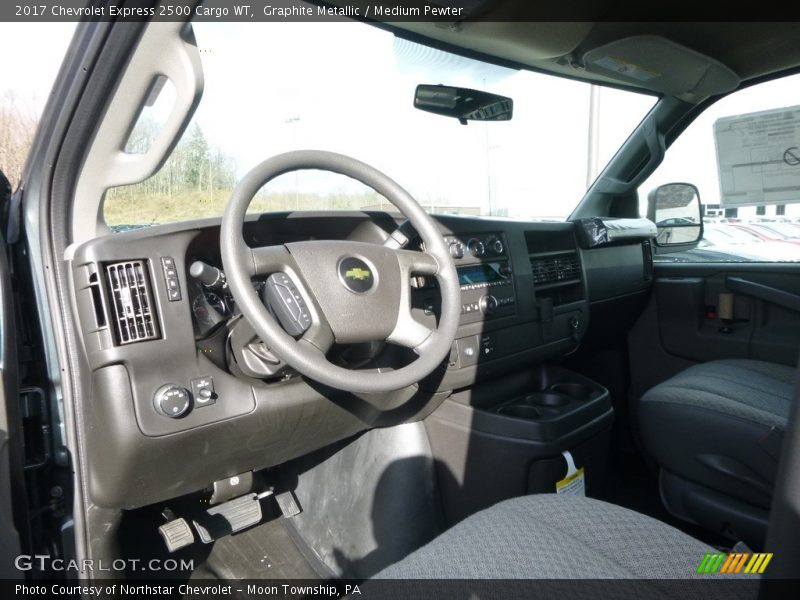 Graphite Metallic / Medium Pewter 2017 Chevrolet Express 2500 Cargo WT