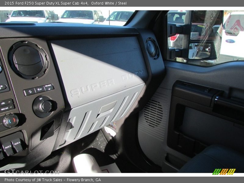 Oxford White / Steel 2015 Ford F250 Super Duty XL Super Cab 4x4