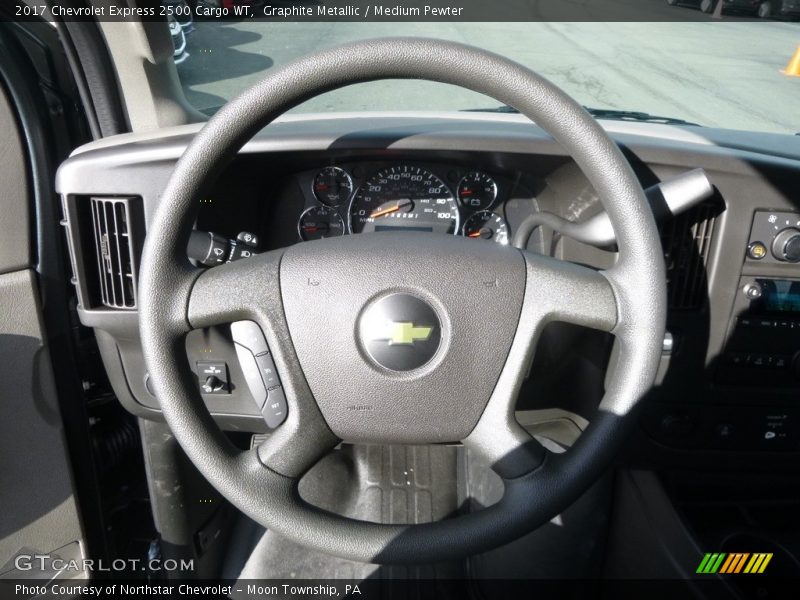 Graphite Metallic / Medium Pewter 2017 Chevrolet Express 2500 Cargo WT