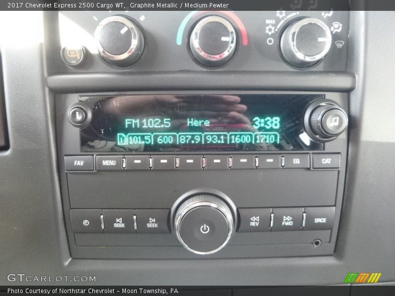 Graphite Metallic / Medium Pewter 2017 Chevrolet Express 2500 Cargo WT