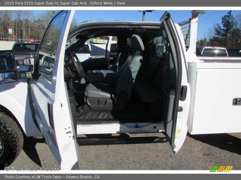 Oxford White / Steel 2015 Ford F250 Super Duty XL Super Cab 4x4