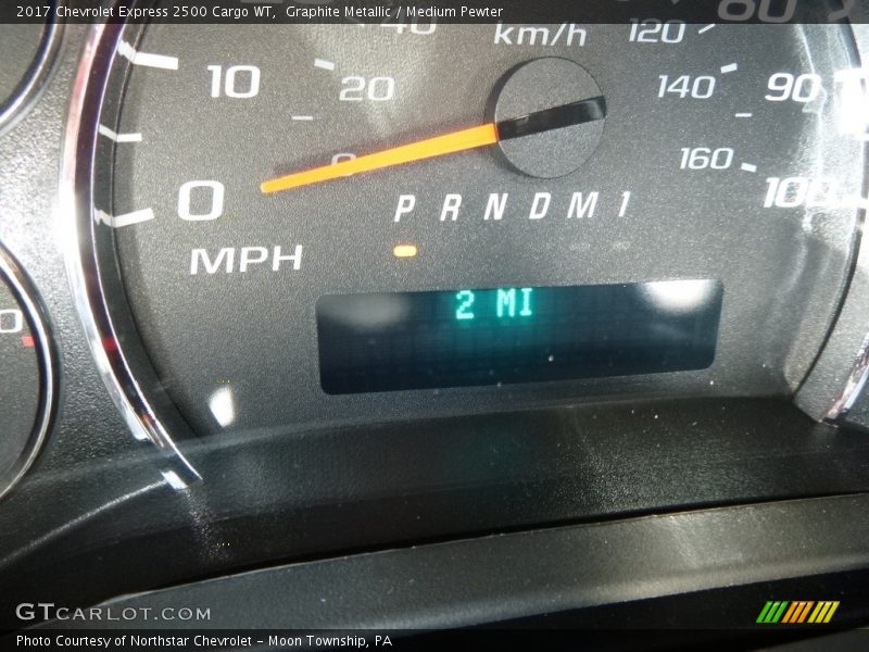 Graphite Metallic / Medium Pewter 2017 Chevrolet Express 2500 Cargo WT