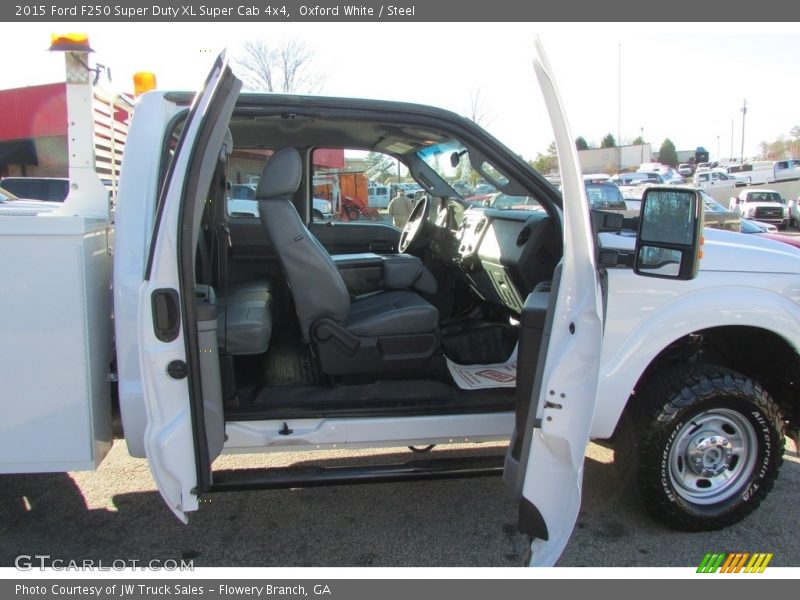 Oxford White / Steel 2015 Ford F250 Super Duty XL Super Cab 4x4