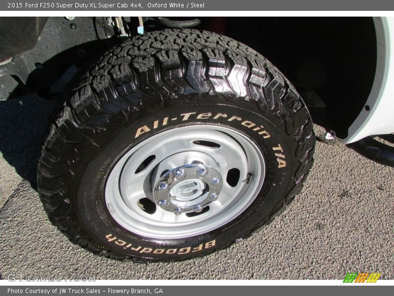 Oxford White / Steel 2015 Ford F250 Super Duty XL Super Cab 4x4