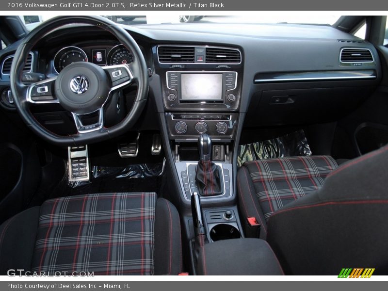 Reflex Silver Metallic / Titan Black 2016 Volkswagen Golf GTI 4 Door 2.0T S