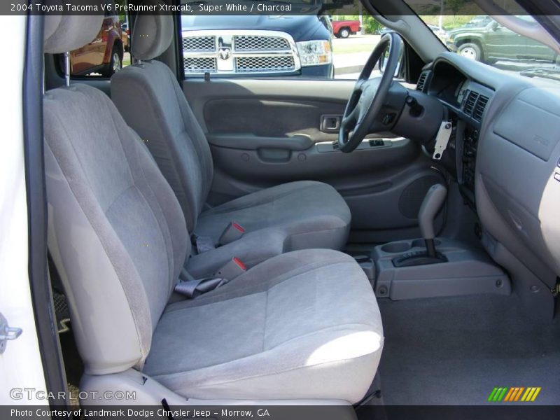 Super White / Charcoal 2004 Toyota Tacoma V6 PreRunner Xtracab