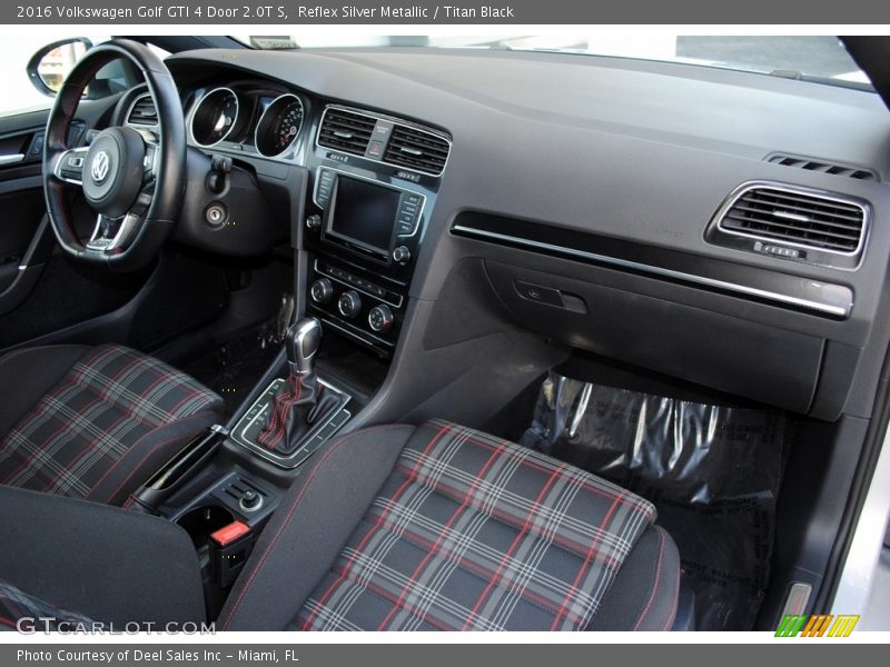 Reflex Silver Metallic / Titan Black 2016 Volkswagen Golf GTI 4 Door 2.0T S