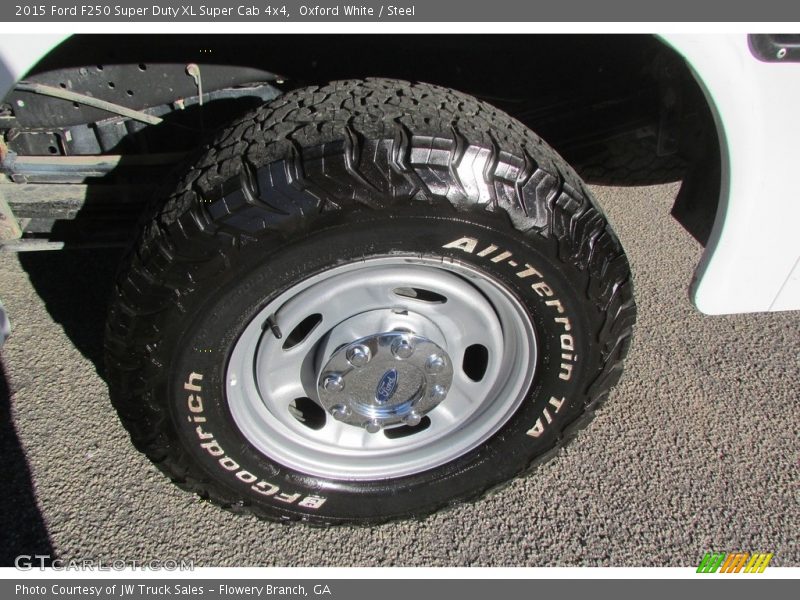 Oxford White / Steel 2015 Ford F250 Super Duty XL Super Cab 4x4