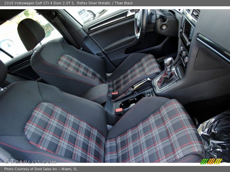 Reflex Silver Metallic / Titan Black 2016 Volkswagen Golf GTI 4 Door 2.0T S