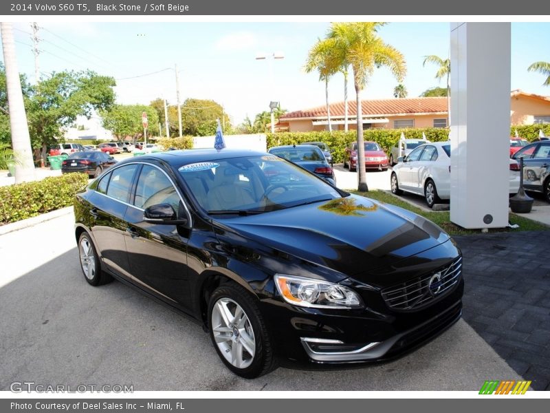 Black Stone / Soft Beige 2014 Volvo S60 T5