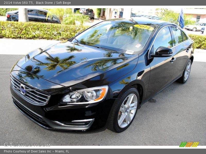 Black Stone / Soft Beige 2014 Volvo S60 T5