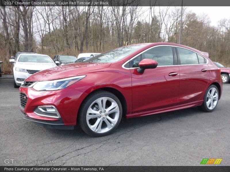 Cajun Red Tintcoat / Jet Black 2017 Chevrolet Cruze Premier