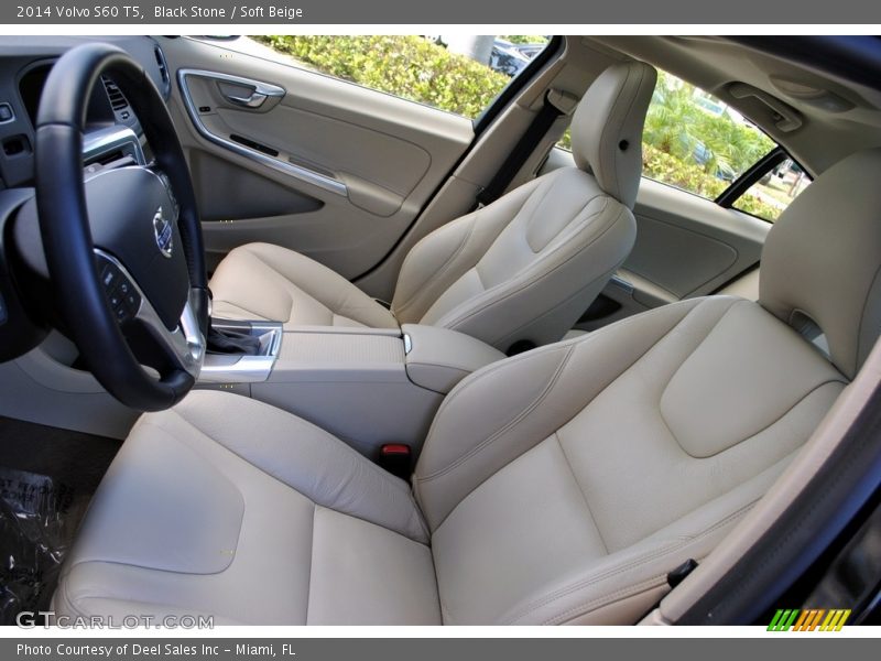 Black Stone / Soft Beige 2014 Volvo S60 T5