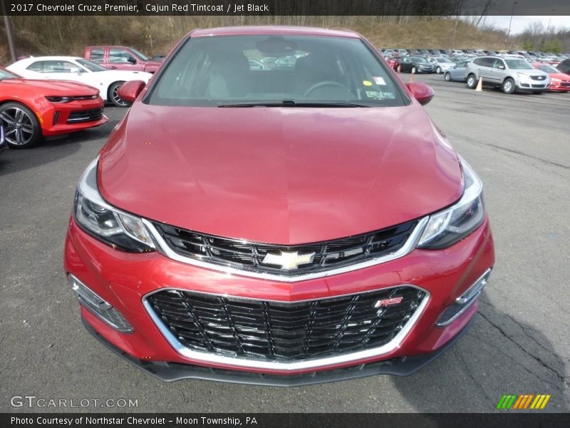 Cajun Red Tintcoat / Jet Black 2017 Chevrolet Cruze Premier