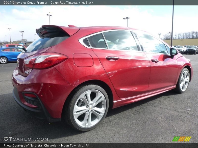 Cajun Red Tintcoat / Jet Black 2017 Chevrolet Cruze Premier