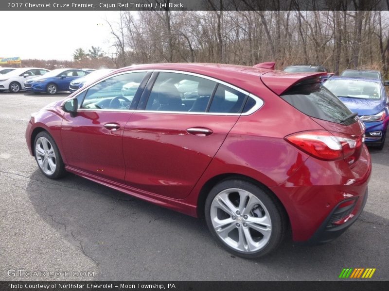 Cajun Red Tintcoat / Jet Black 2017 Chevrolet Cruze Premier