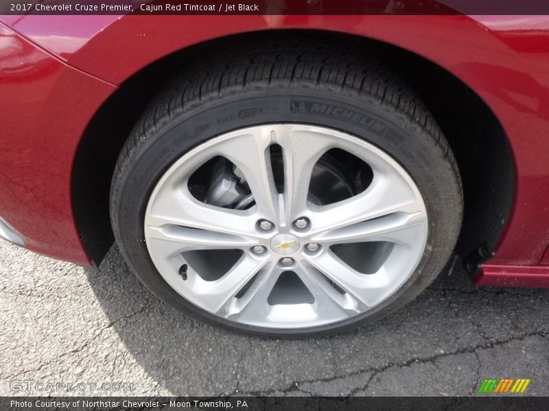 Cajun Red Tintcoat / Jet Black 2017 Chevrolet Cruze Premier