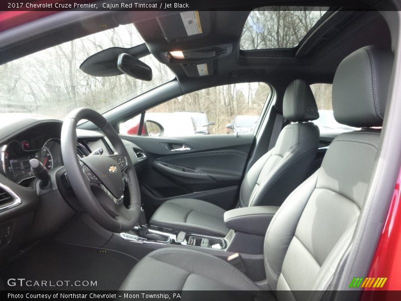 Cajun Red Tintcoat / Jet Black 2017 Chevrolet Cruze Premier