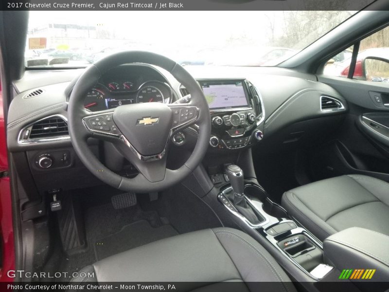 Cajun Red Tintcoat / Jet Black 2017 Chevrolet Cruze Premier