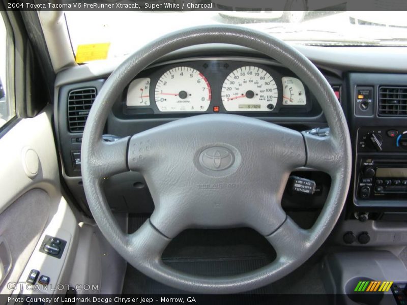 Super White / Charcoal 2004 Toyota Tacoma V6 PreRunner Xtracab
