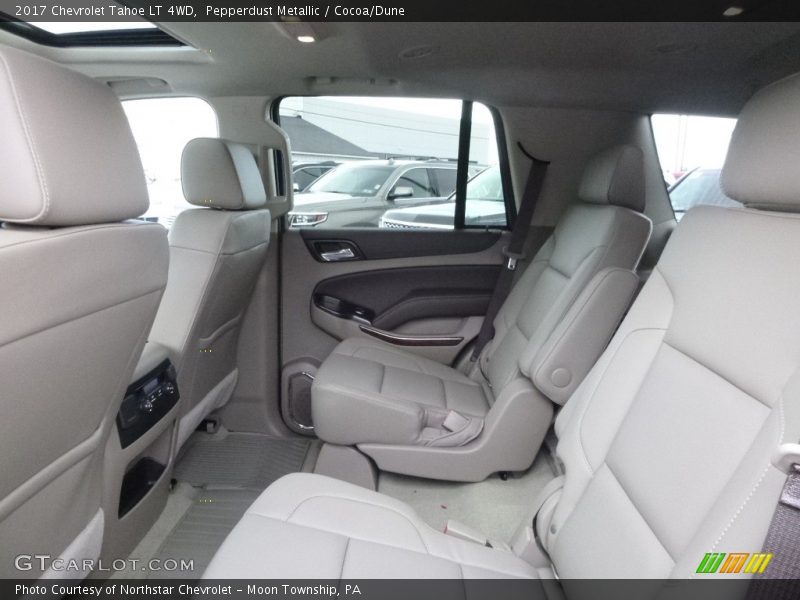 Pepperdust Metallic / Cocoa/Dune 2017 Chevrolet Tahoe LT 4WD