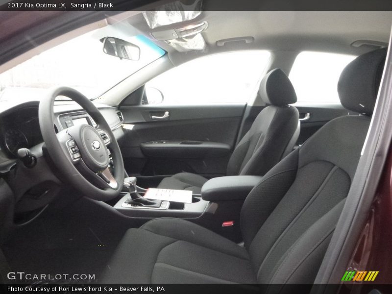 Sangria / Black 2017 Kia Optima LX