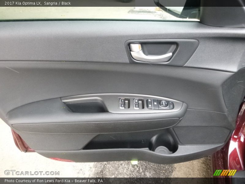 Sangria / Black 2017 Kia Optima LX