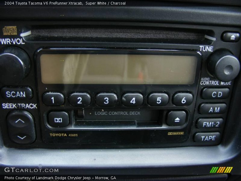 Super White / Charcoal 2004 Toyota Tacoma V6 PreRunner Xtracab