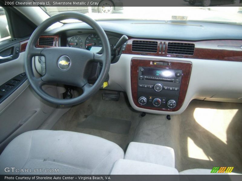 Silverstone Metallic / Gray 2006 Chevrolet Impala LS